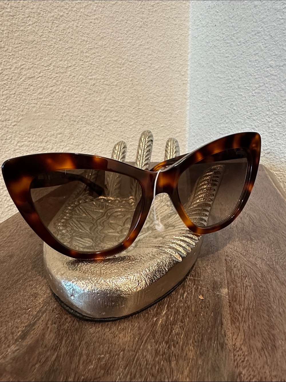 New! Moschino MOS122/S Women's Cat Eye Tortoise Brown Frame UV400 54-17 140